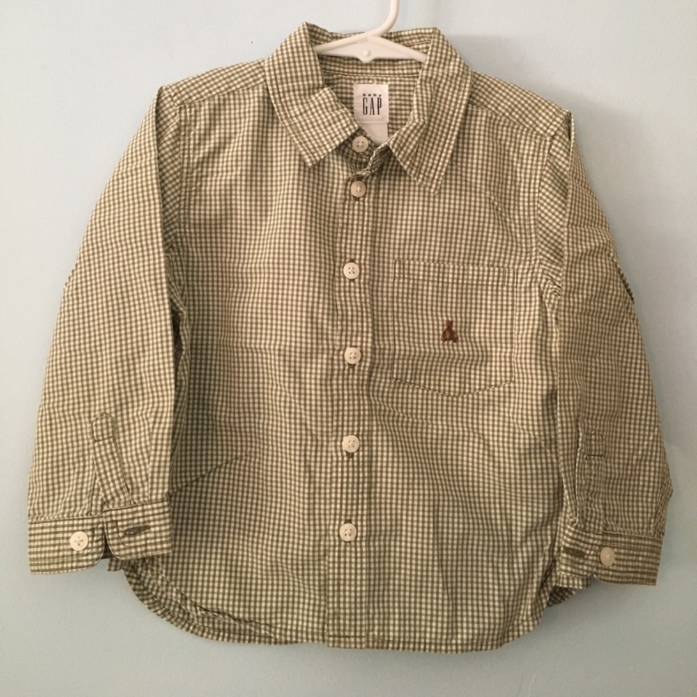 GAP | Baby gap gingham button down